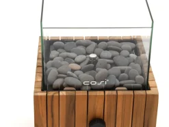 Cosiscoop Timber square Tischkamin 20x20x30 cm