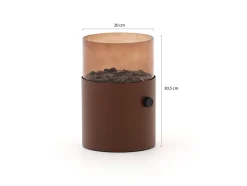 Cosiscoop XL Tischkamin ø 20 cm (h: 30,5 cm)