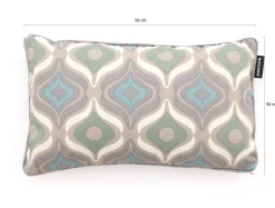 Dekokissen Set Retro Waves Blue