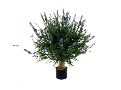 Designplants Lavendel Kugel Kunstpflanze (h: 60 cm)