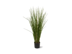 Designplants/Luca Lifestyle Gras Kunstpflanze (h:80 cm) mit Bordo Balloon Blumentopf