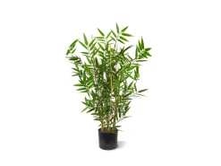 Designplants/Luca Lifestyle Japanischer Bambus Kunstpflanze (h:60 cm) mit Bordo Balloon Blumentopf