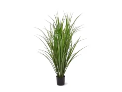 Designplants/Luca Lifestyle Reitgras Kunstpflanze (h:100 cm) mit Bordo Balloon Blumentopf