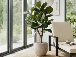 Designplants Lyrata Y Kunstbaum (h: 130 cm)