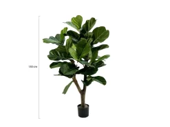 Designplants Lyrata Y Kunstbaum (h: 130 cm)