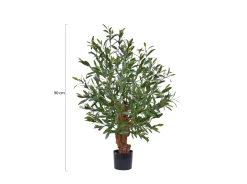 Designplants Oliven-Bonsai Kunstpflanze (h: 90 cm)