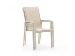 Forza Centallo/Sestino 160 cm Gartenmöbel-Set 5-teilig stapelbar