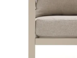 Forza Iseo Sessel-Sofa Lounge-Set 4-teilig