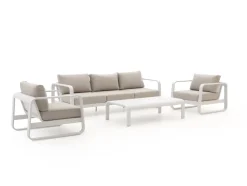 Forza Liri Sessel-Sofa Lounge-Set 4-teilig