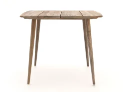 Forza Narni/ROUGH-K 90 cm Gartenmöbel-Set 5-teilig stapelbar