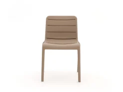 Forza Narni/ROUGH-K ø 115 cm Gartenmöbel-Set 5-teilig stapelbar