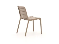 Forza Narni/ROUGH-K ø 115 cm Gartenmöbel-Set 5-teilig stapelbar
