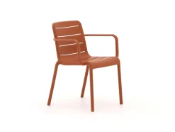 Forza Narni/ROUGH-S 220 cm Gartenmöbel-Set 7-teilig stapelbar