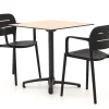 Forza Pazzia/Canzo 70 cm Gartenmöbel-Set 3-teilig stapelbar