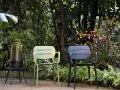 Forza Pazzia/Canzo 70 cm Gartenmöbel-Set 3-teilig stapelbar