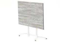 Forza Ripi/Canzo 140 cm Gartenmöbel-Set 5-teilig stapelbar klappbar