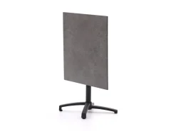 Forza Ripi/Canzo 80 cm Gartenmöbel-Set 5-teilig stapelbar klappbar