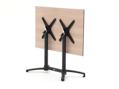 Forza Ripi/Canzo 140 cm Gartenmöbel-Set 5-teilig stapelbar klappbar