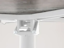 Forza Sile/Canzo 80 cm Gartenmöbel-Set 5-teilig stapelbar klappbar