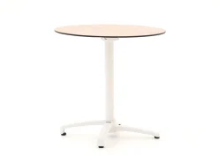 Forza Sile/Canzo ø 80 cm Gartenmöbel-Set 5-teilig stapelbar klappbar