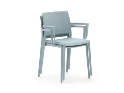 Forza Sile/Fidenza 160 cm Gartenmöbel-Set 5-teilig stapelbar