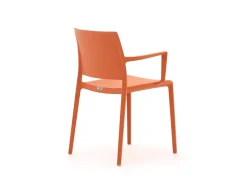 Forza Sile/Sora 90 cm Gartenmöbel-Set 5-teilig stapelbar
