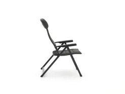 Forza Tione Gartenstuhl Hochlehner mit Gartenhocker