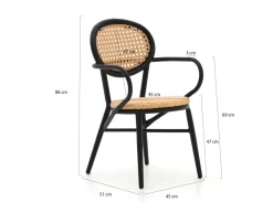 Forza Tovel Gartenstuhl stapelbar