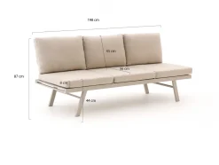 Forza Vadena Gartensofa verstellbar 198 cm