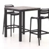 Forza Vico/Fidenza 80 cm Gartenbar-Set 3-teilig