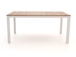 Forza Vico/Fidenza 160 cm Gartenmöbel-Set 5-teilig stapelbar