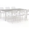 Forza Vico/Fidenza 220 cm Gartenmöbel-Set 7-teilig stapelbar