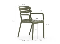Forza Vico Gartenstuhl stapelbar