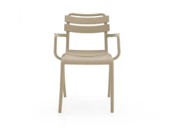 Forza Vico/Liverpool 145 cm Gartenmöbel-Set 5-teilig stapelbar