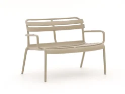 Forza Vico/Rieti ø 60 cm Sessel-Sofa Lounge-Set 4-teilig