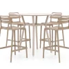 Forza Vico/Tritoni ø 110 cm Gartenbar-Set 5-teilig