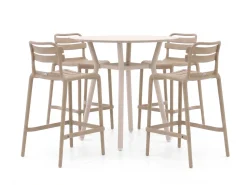 Forza Vico/Tritoni ø 110 cm Gartenbar-Set 5-teilig