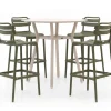 Forza Vico/Tritoni ø 110 cm Gartenbar-Set 5-teilig
