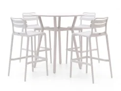 Forza Vico/Tritoni ø 110 cm Gartenbar-Set 5-teilig