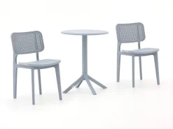 Forza Xitta/Rieti ø 60 cm Balkon-Set 3-teilig