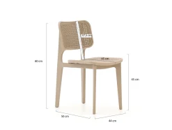 Forza Xitta/Sora 220 cm Gartenmöbel-Set 7-teilig