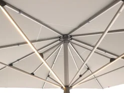 Glatz Fortello LED Sonnenschirm 400x400 cm