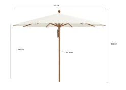 Glatz Piazza Sonnenschirm ø 250 cm