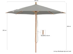 Glatz Piazzino Sonnenschirm ø 350 cm