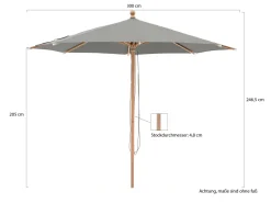 Glatz Piazzino Sonnenschirm ø 300 cm