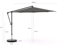 Glatz Sunwing Casa Ampelschirm ø 300 cm