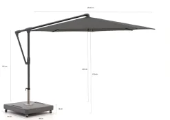 Glatz Sunwing Casa Ampelschirm ø 330 cm