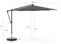 Glatz Sunwing Casa Ampelschirm ø 330 cm