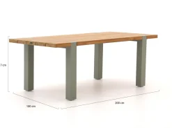 Hartman Almeria Gartentisch 200x100x77 cm