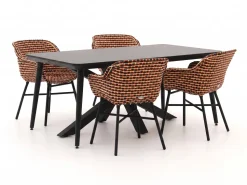 Hartman Delphine/Sophie Studio 170 cm Gartenmöbel-Set 5-teilig